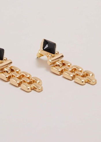 Phase Eight Gold Chain Drop Jewellery Gold USA | 0376458-WD